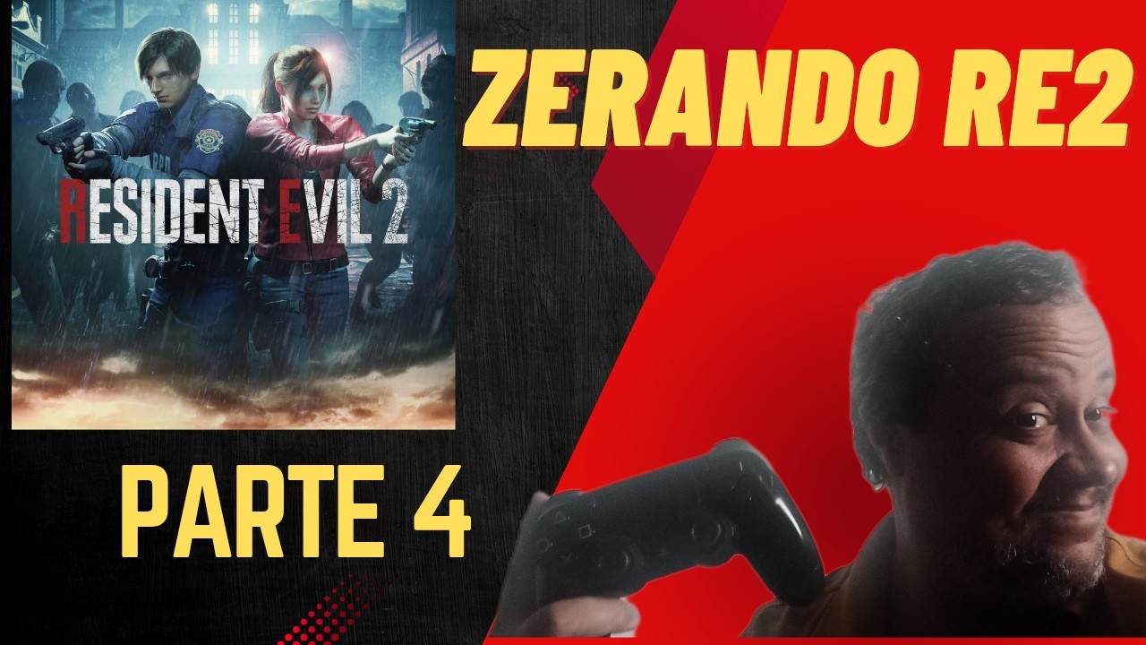 Zerando Resident Evil 2 parte 4 (ps4) (Leon)