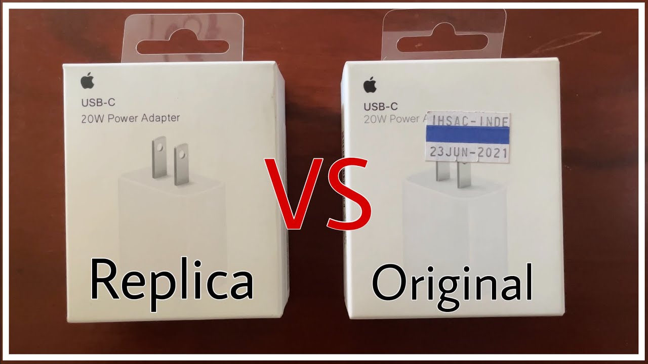 Como diferenciar un Cubo de 20w Original 🇺🇸 VS Replica 2022 Video definitivo 🔥