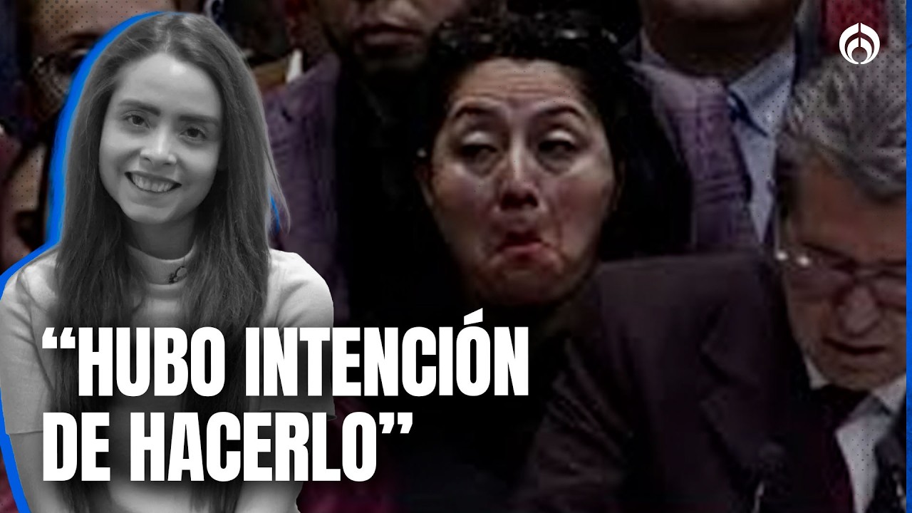 Maryfer Centeno analiza gestos de diputada de Morena durante discurso de Monreal