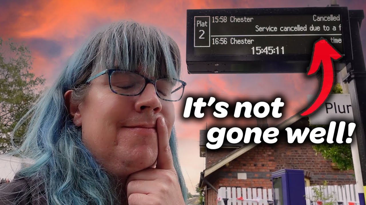 Northern cancels everything as we try to visit every station on the Mid Cheshire Line