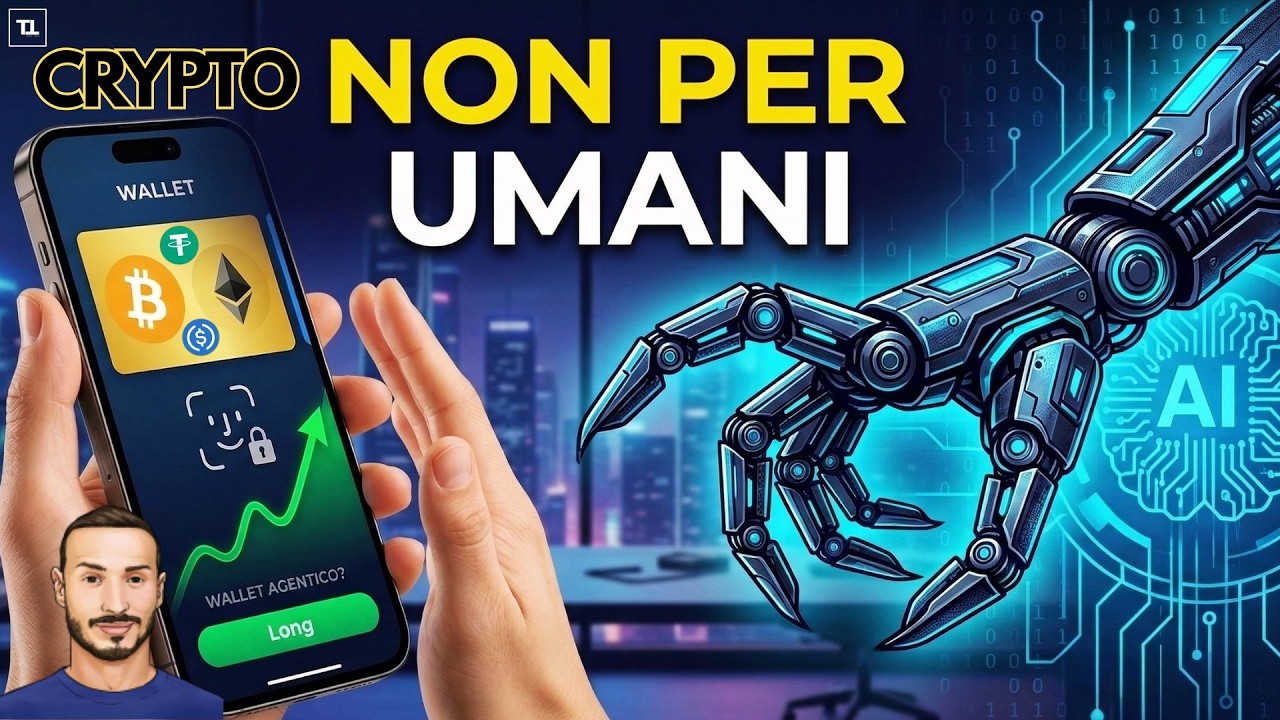 NON dare il TUO Wallet a OpenClaw 🦞 (Le Crypto NON sono per Umani)