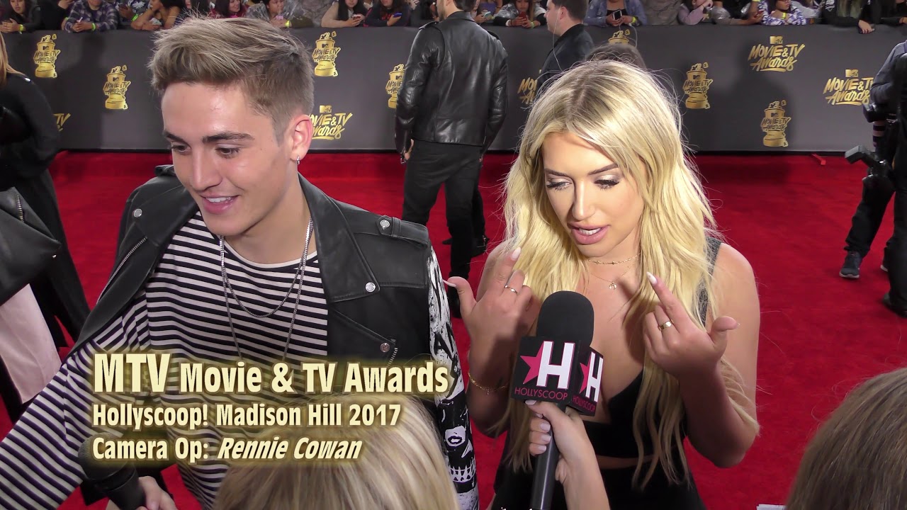 MTV Movie & TV Awards 2017 - Madison Hill w/Khylin Rhambo (Teen Wolf)/Camera Operator: Rennie Cowan.