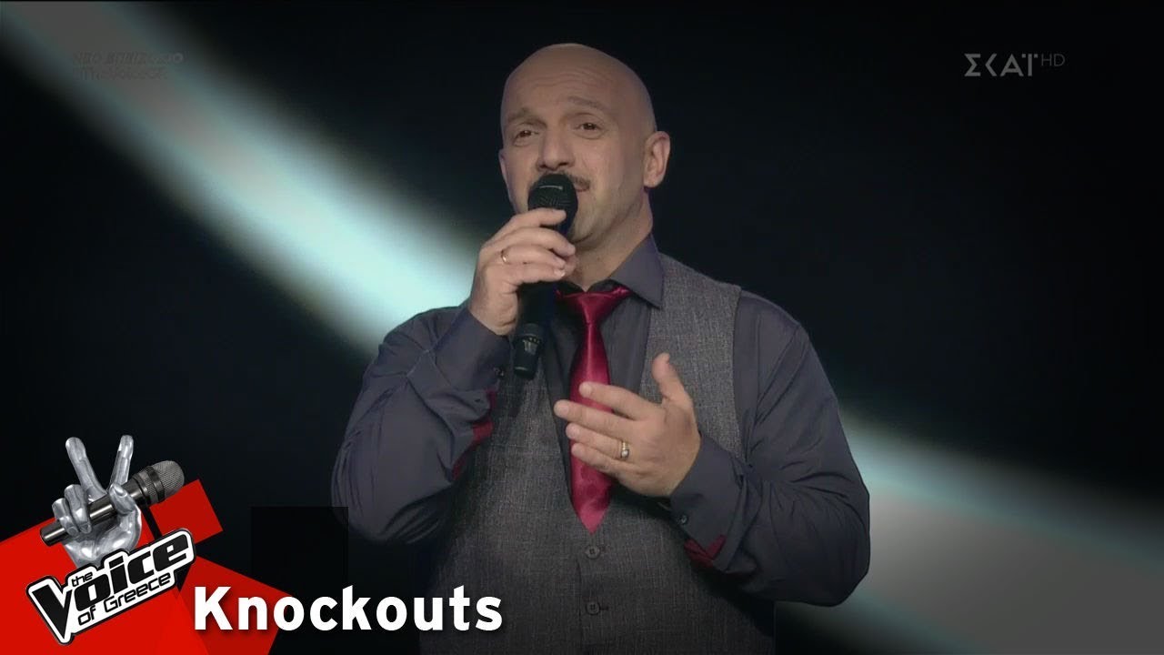 Θωμάς Σκοτίδας - It's Now Or Never | 3o Knockout | The Voice of Greece