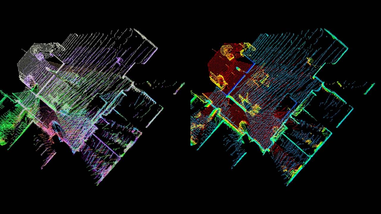 (G)ICP-based Incremental Registration for 3D Mapping (Willow Garage building)
