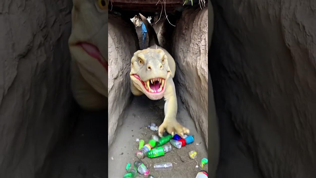 私たちはカラフルなひよこたちをコモドドラゴンから救いまし