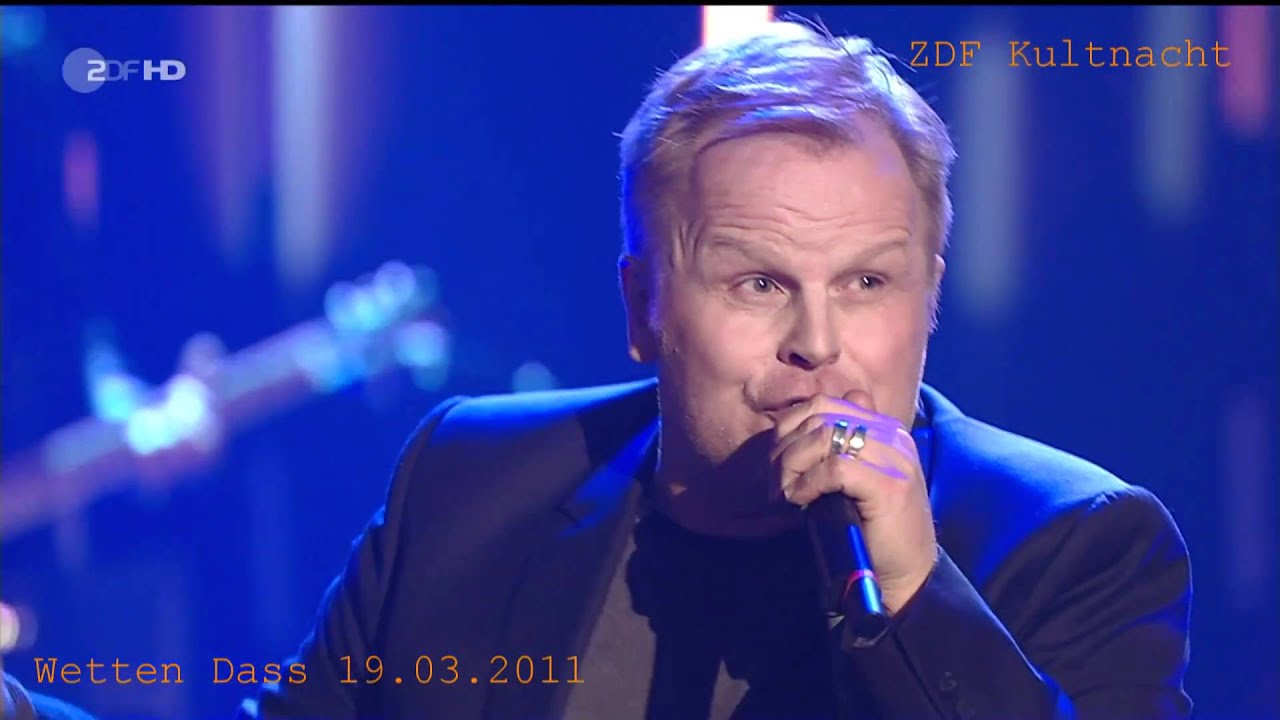 Herbert Grönemeyer Schiffsverkehr live bei Wetten Dass aus Augsburg 19.03.2011