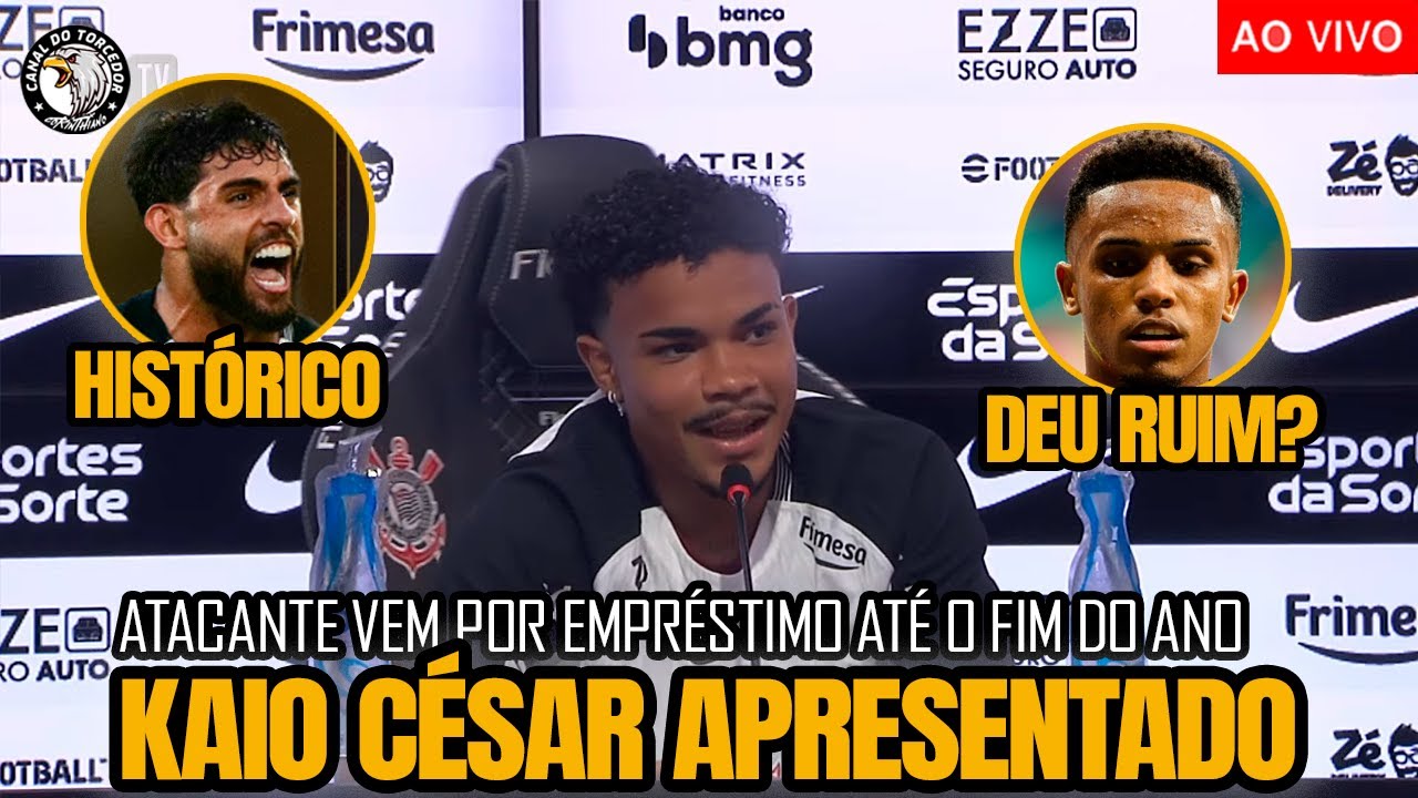 KAIO CÉSAR FINALMENTE É APRESENTADO NO CORINTHIANS | YURI ATINGE MARCA HISTÓRICA | KAYKY DO BAHIA +