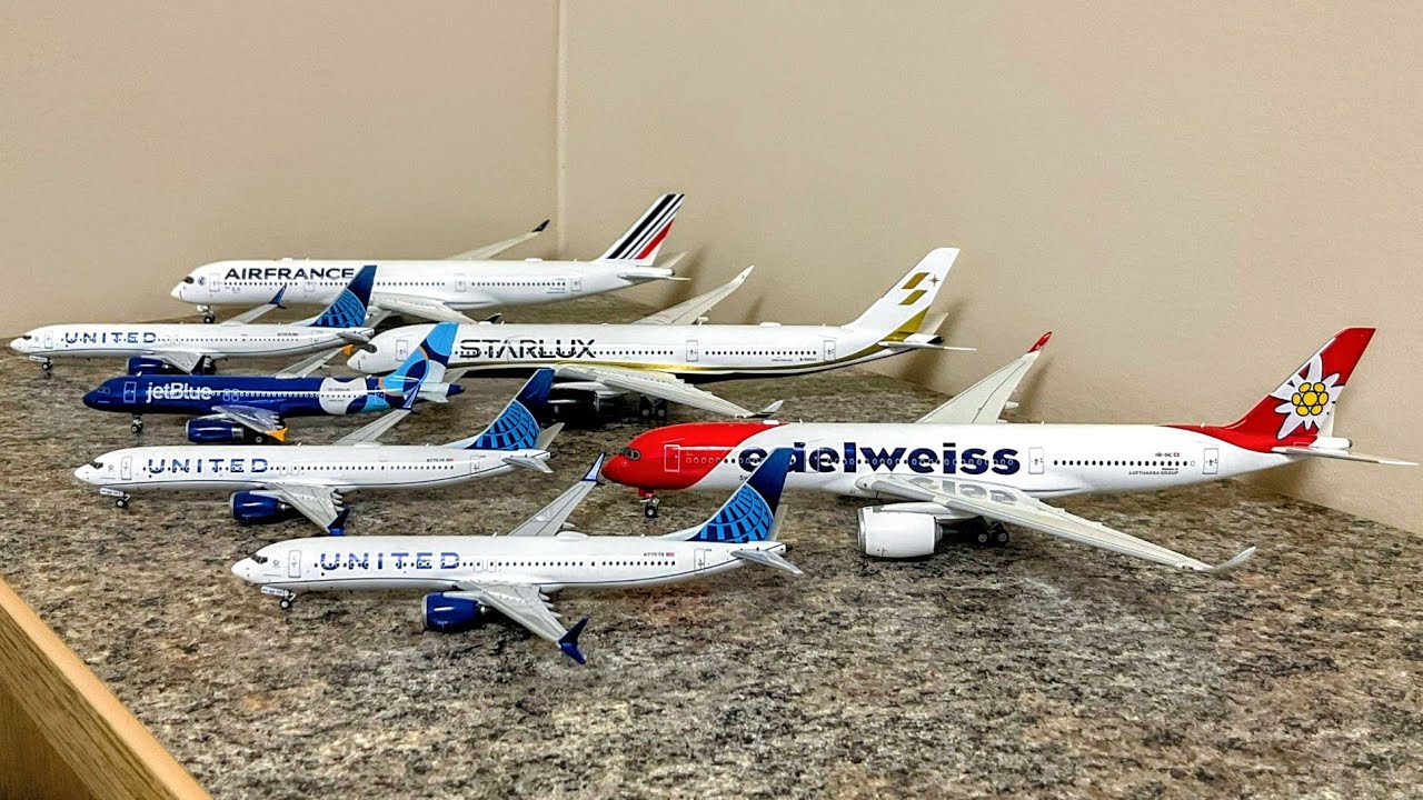 Unboxing 7 Spectacular 1:400 Model Aircraft