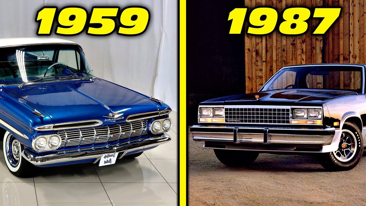 Chevrolet El Camino History / Evolution (1959 - 1987) [4K]