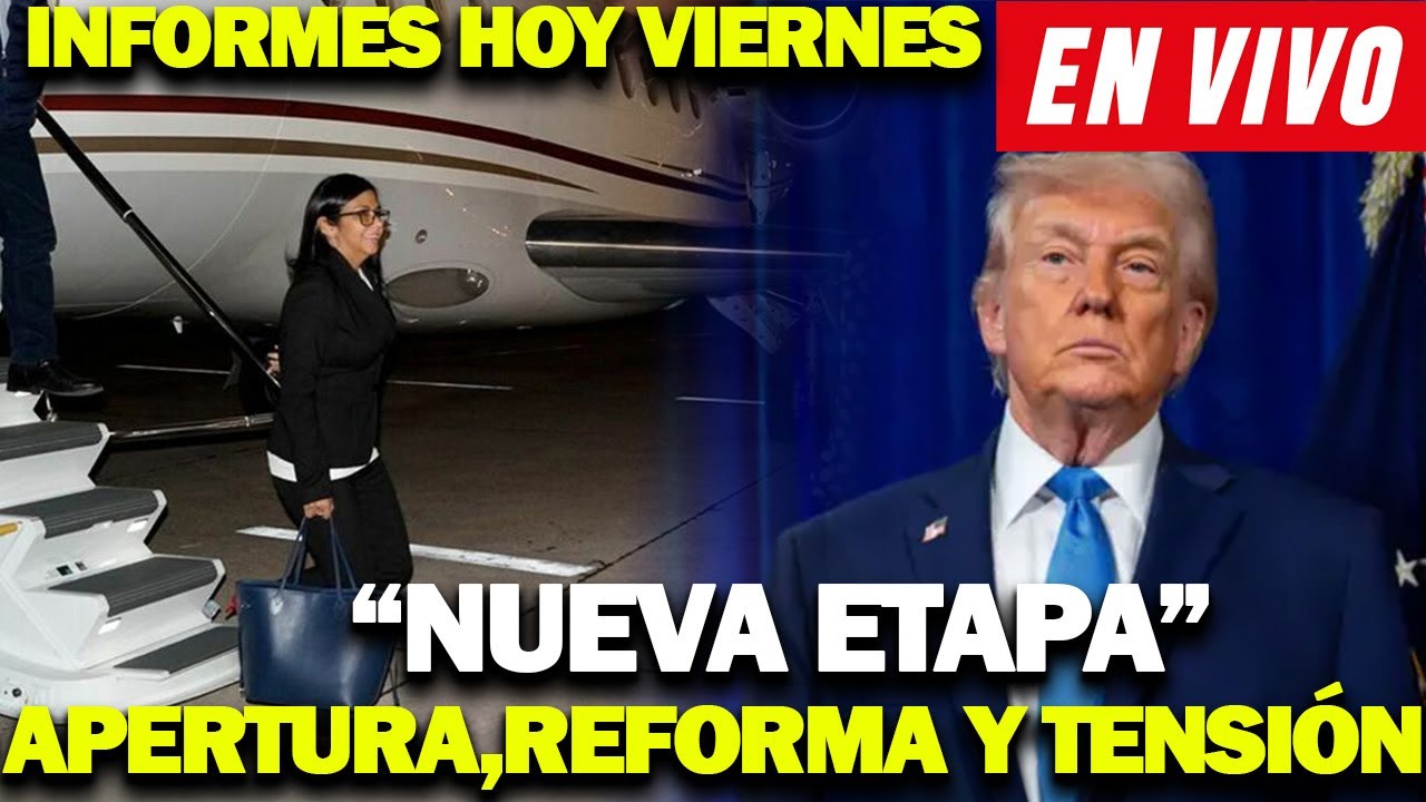 🚨 ÚLTIMA HORA 🔴 LA CÚPULA COLAPSA: DELCY ENTREGA A DIOSDADO Y TRUMP DA LA ORDEN FINAL