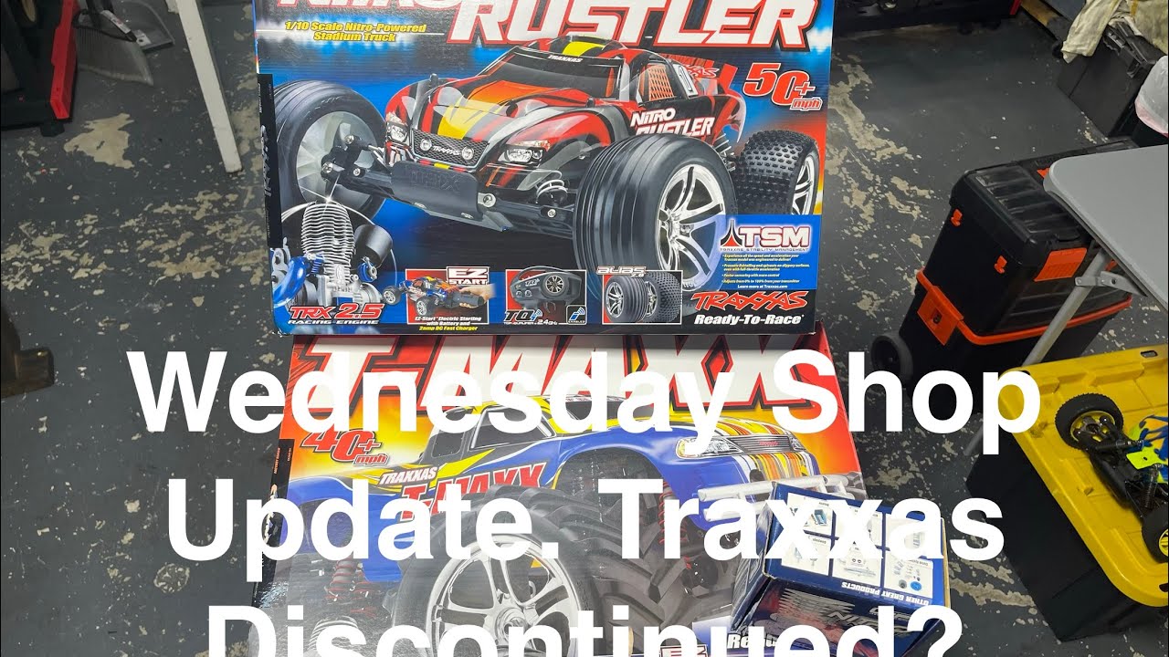Обновление информации от магазина за среду: модели Traxxas Rustler и Tmaxx сняты с производства?