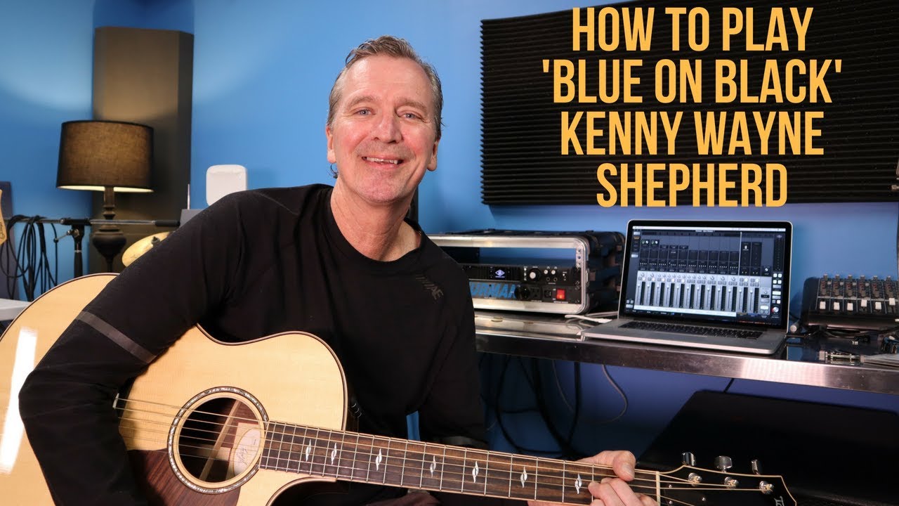 How to play 'Blue On Black' by Kenny Wayne Shepherd