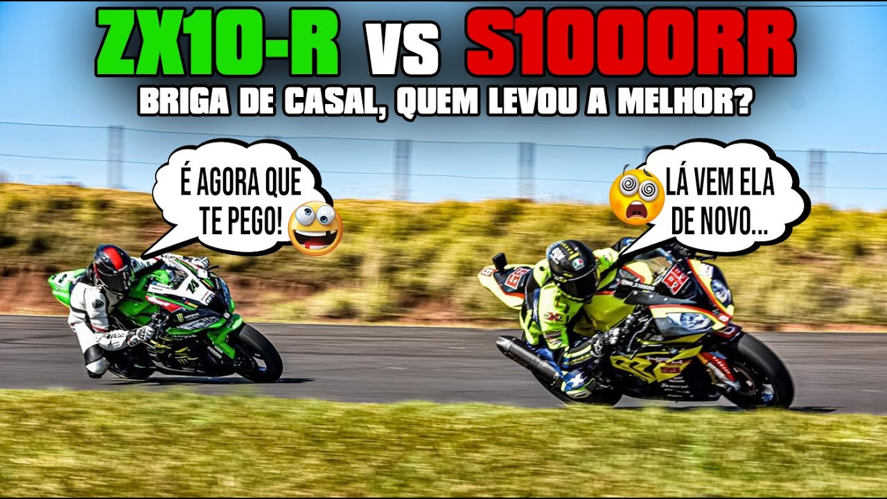ZX10-R vs BMW S1000RR - Trackday insano! (Onboard)
