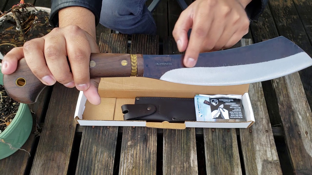 AWESOME! Condor Mini Duku Parang Machete 10