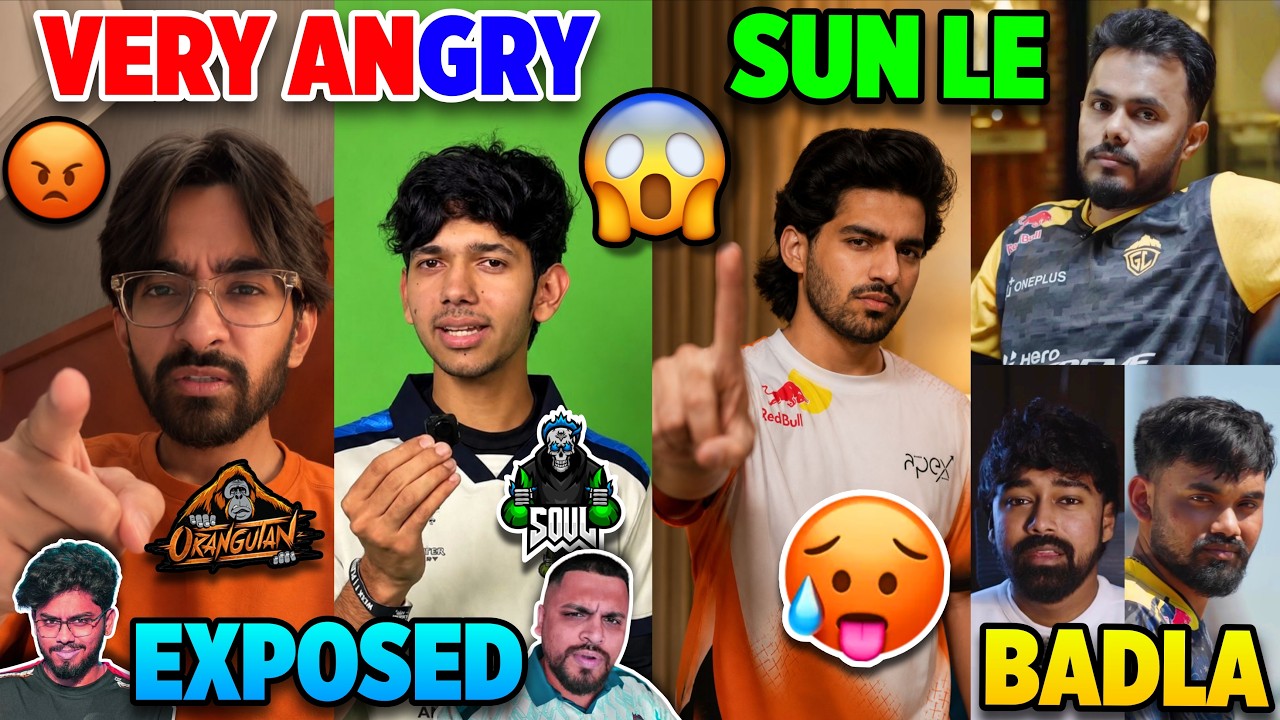 What is TRUTH?😲 - ANGRY & Open WARNING! 🥵 Team Soul vs AARU, TEAM APEX GAMING Exposed Godlike?, BGMI