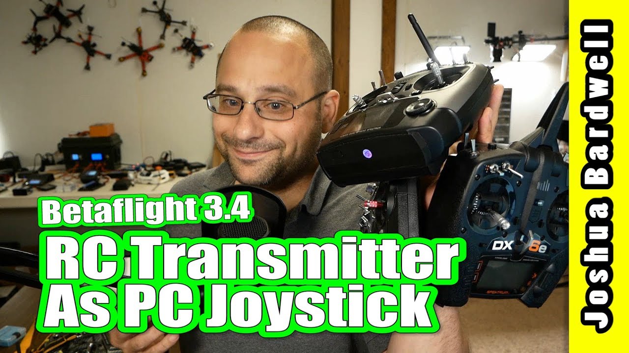 Connect Any Transmitter To FPV Simulator | BETAFLIGHT GAME CONTROLLER