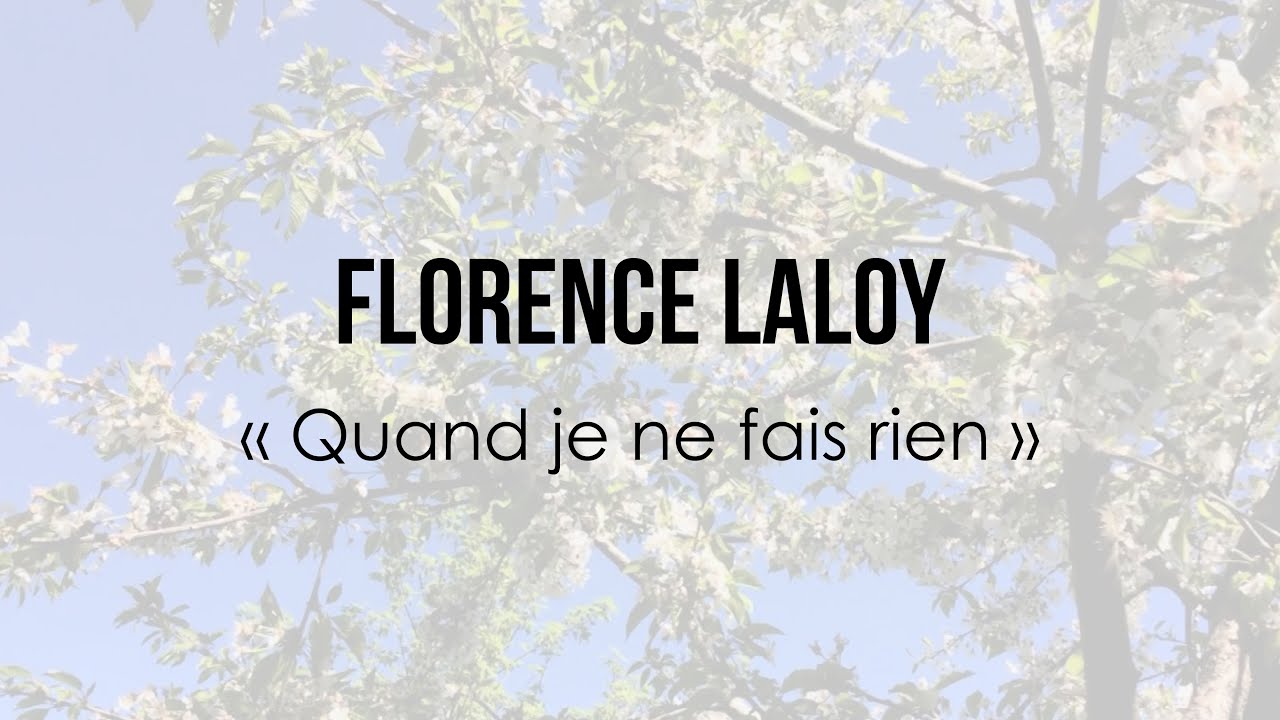 Une création à la maison | Florence Laloy 