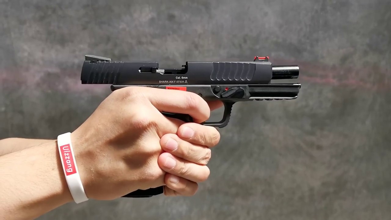 APS Shark B CO2 green gas airsoft pistol GBB