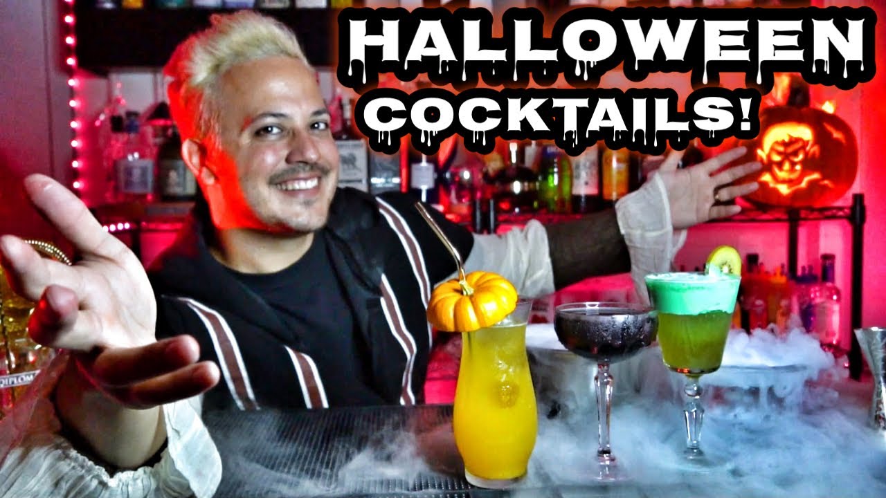 👻Deliciosos cocteles para HALLOWEEN 🎃Cocteles faciles