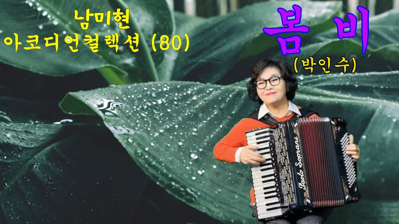 남미현아코디언컬렉션(80)봄비(박인수)