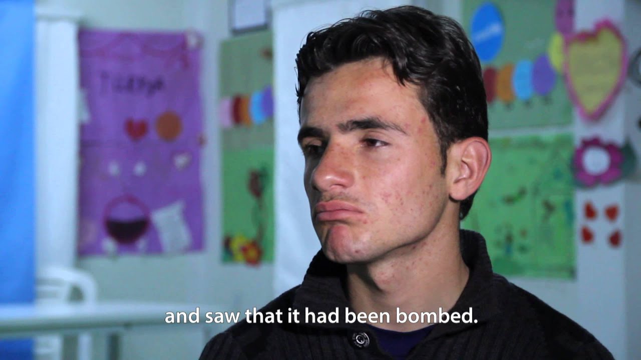 The young Syrian volunteers of the UNICEF Child Friendly Spaces
