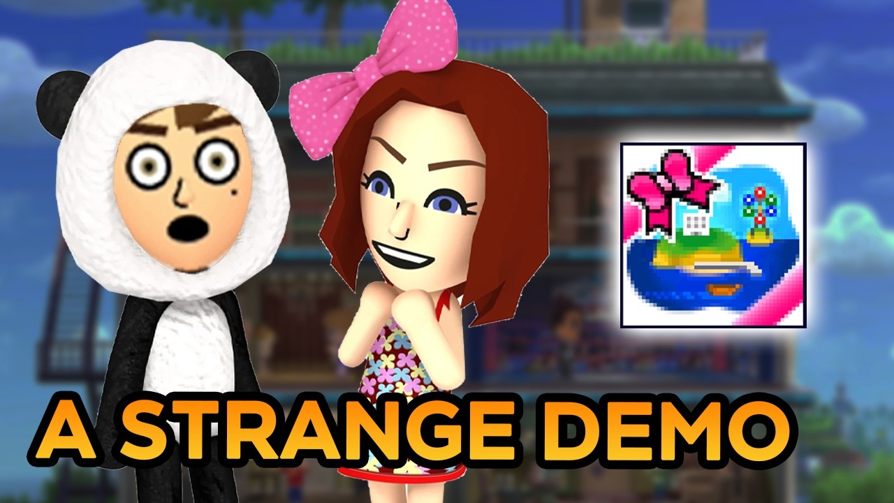 СТРАННАЯ ДЕМО 3DS от Tomodachi Life