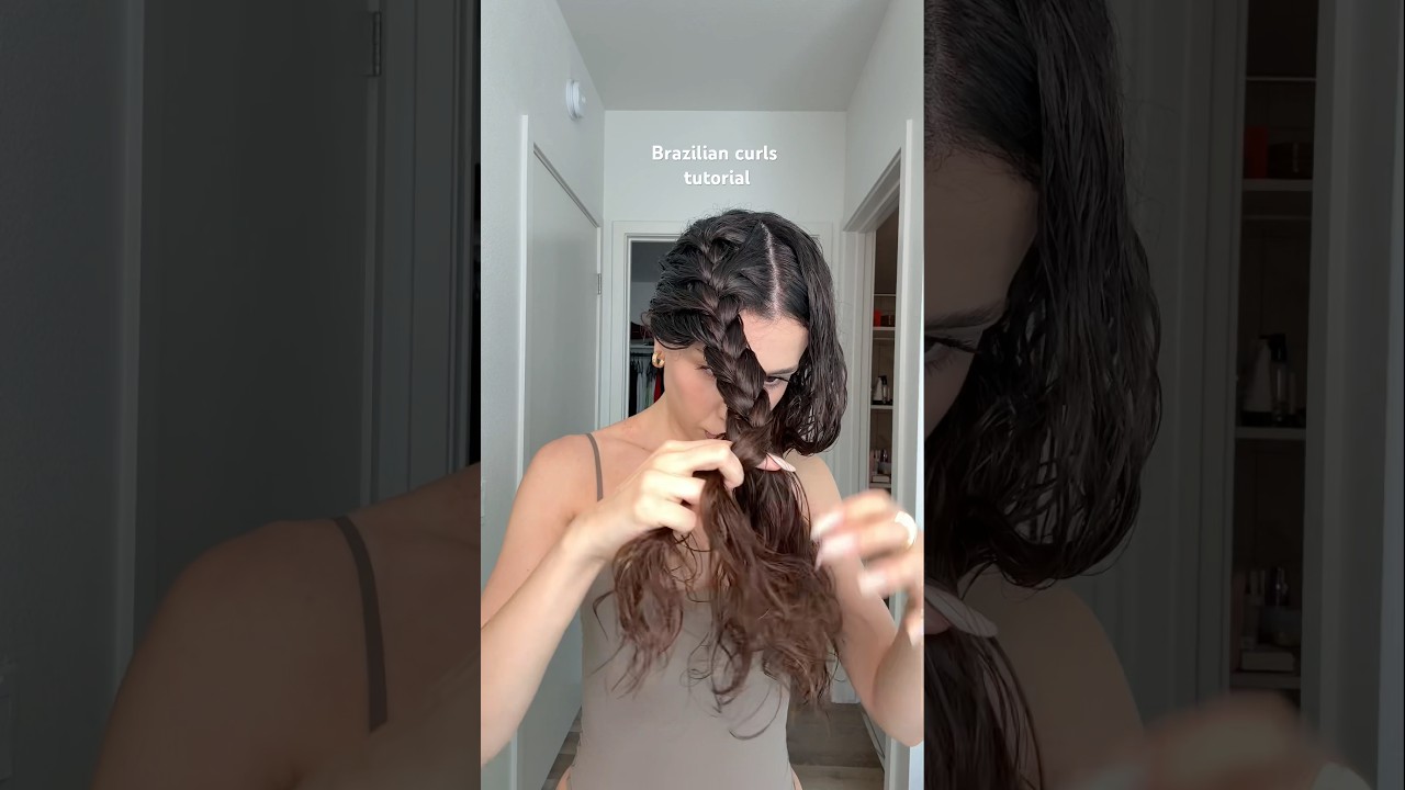Brazilian curls tutorial
