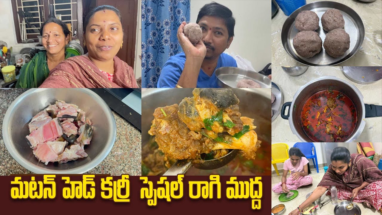 Mutton Special Recipes and Ragi Mudde #ydtv #ydtvnonvegfood