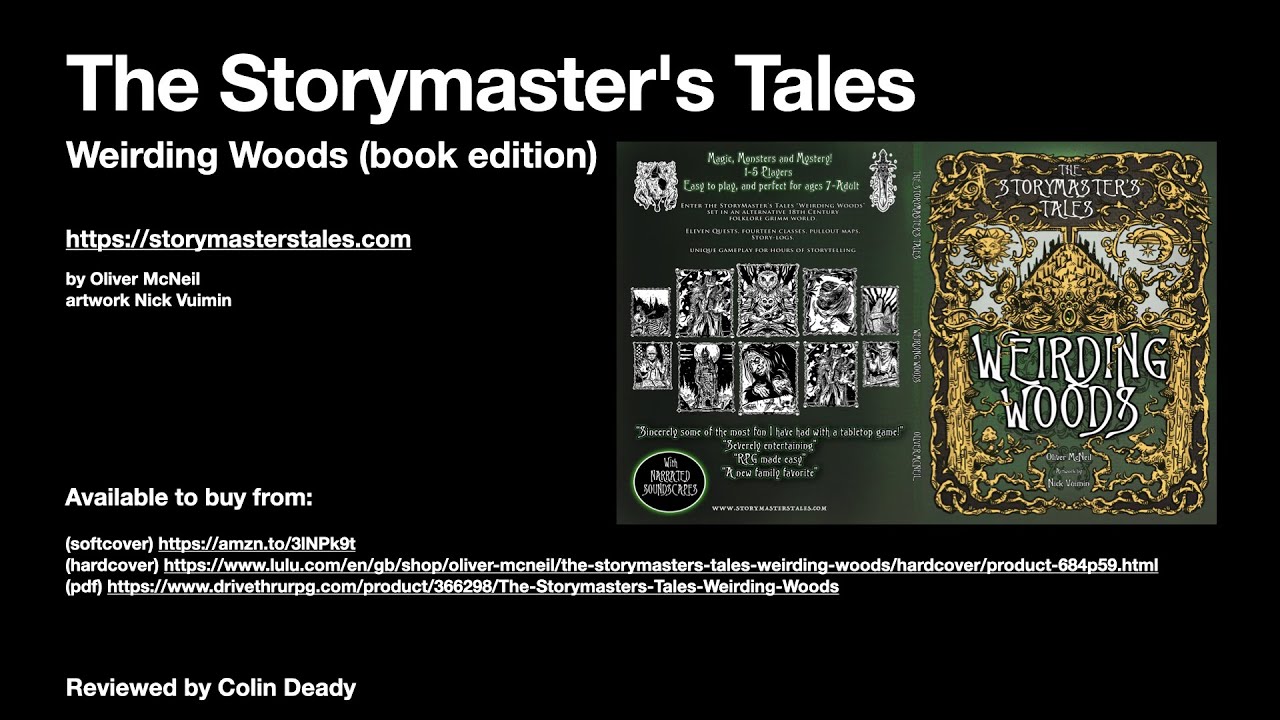 The Storymaster's Tales Weirding Woods (book edition) playthrough