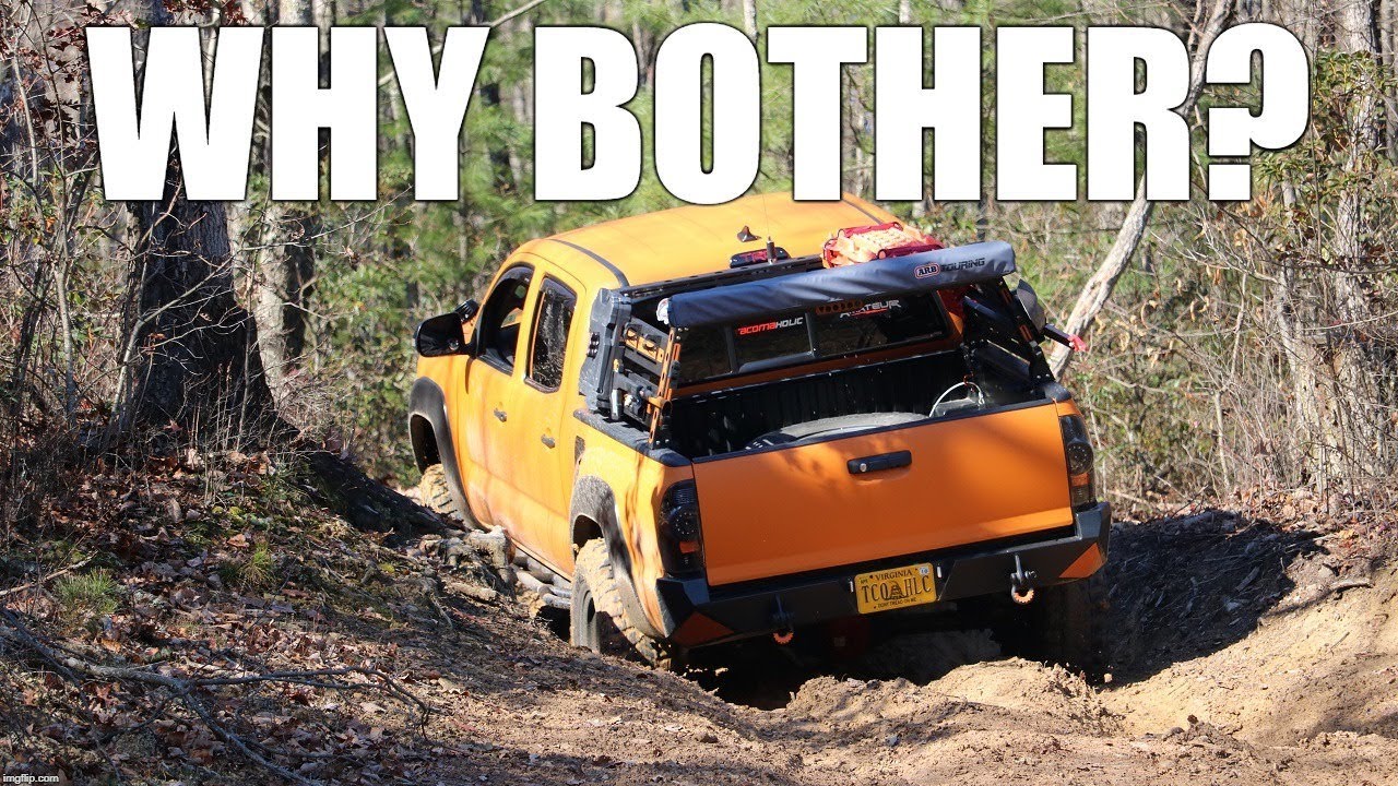 Why Waste Money Lifting or Modding A Prerunner Tacoma?