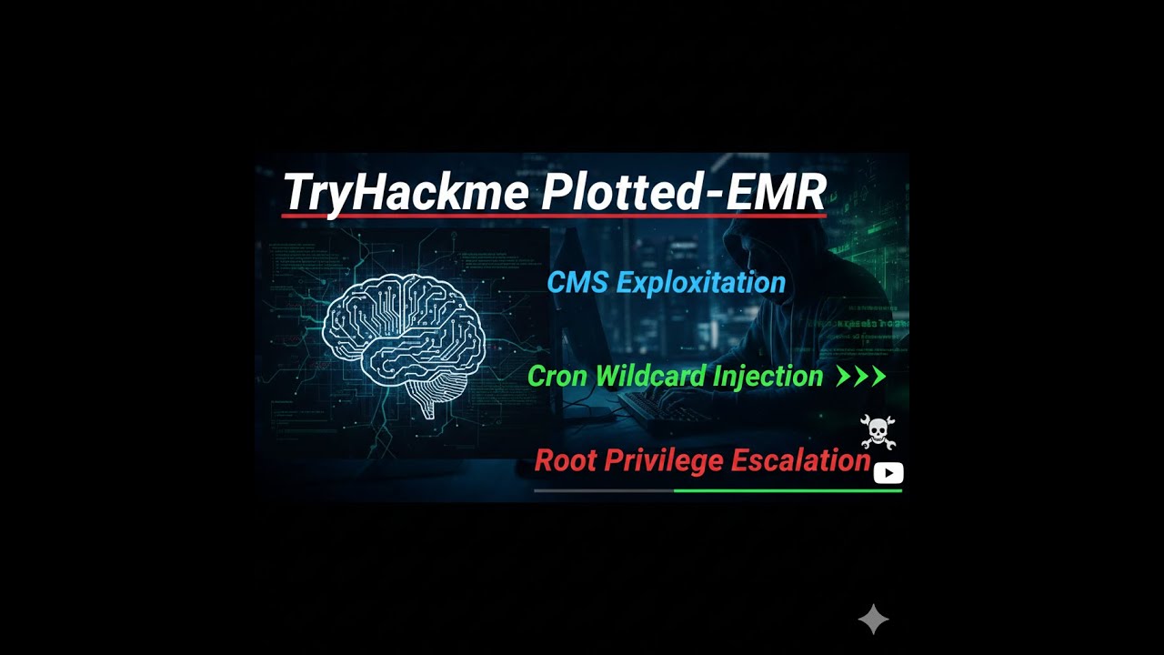 TryHackMe Plotted-EMR（Free Room):  Cron Wildcard Injection & Privilege Escalation with Capabilities