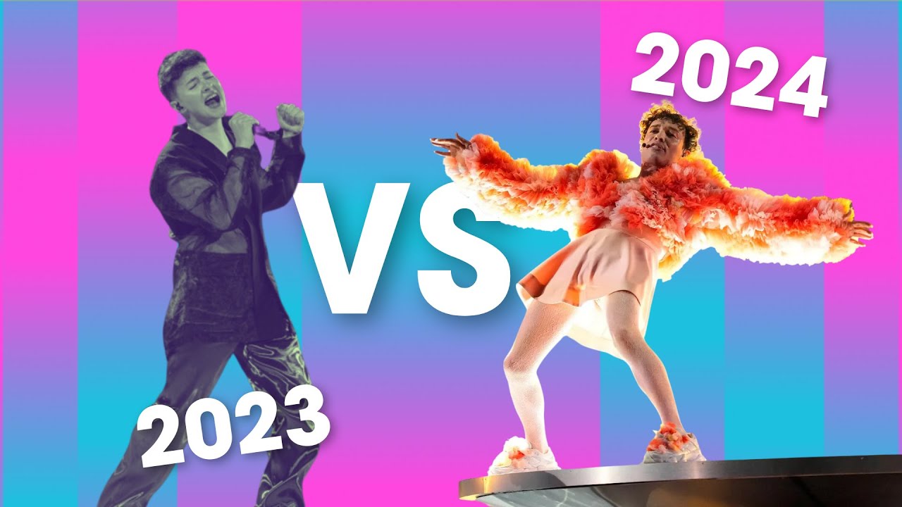 2023 vs 2024 Eurovision battle!! | MY RANKING!!