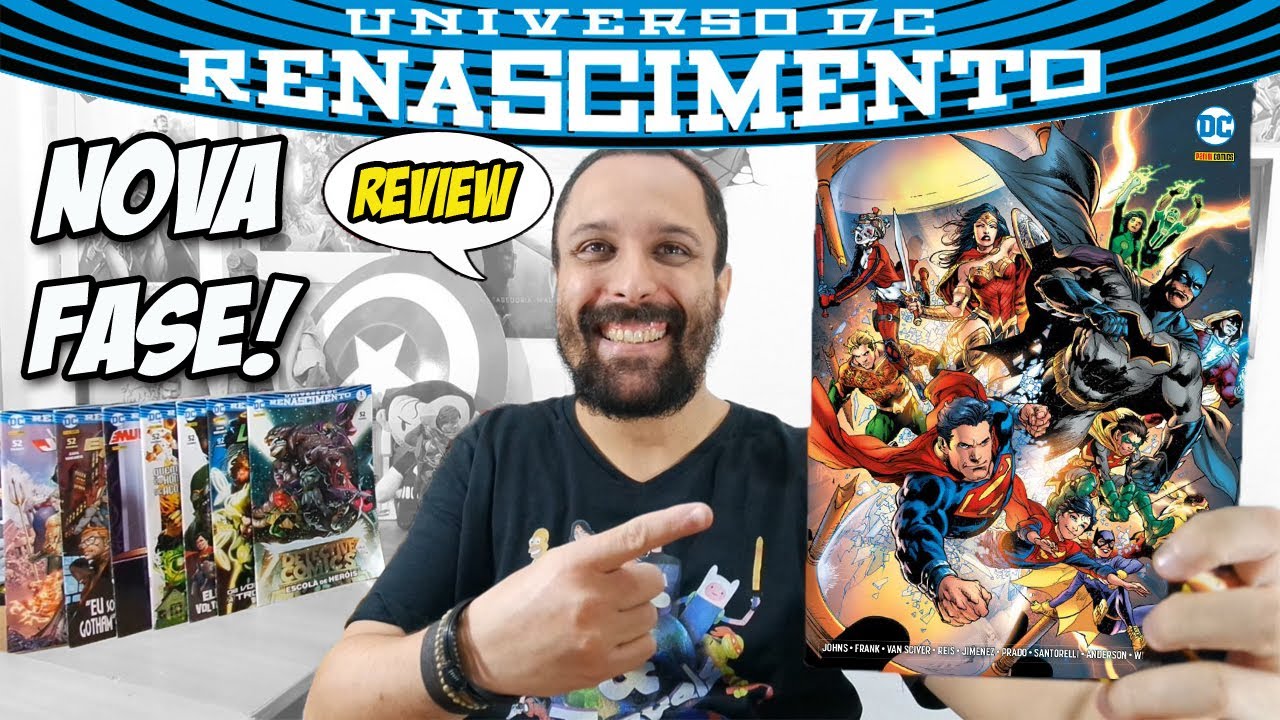 Quer começar a ler quadrinhos da DC Comics? Universo DC Renascimento Nova Fase História Completa HQs