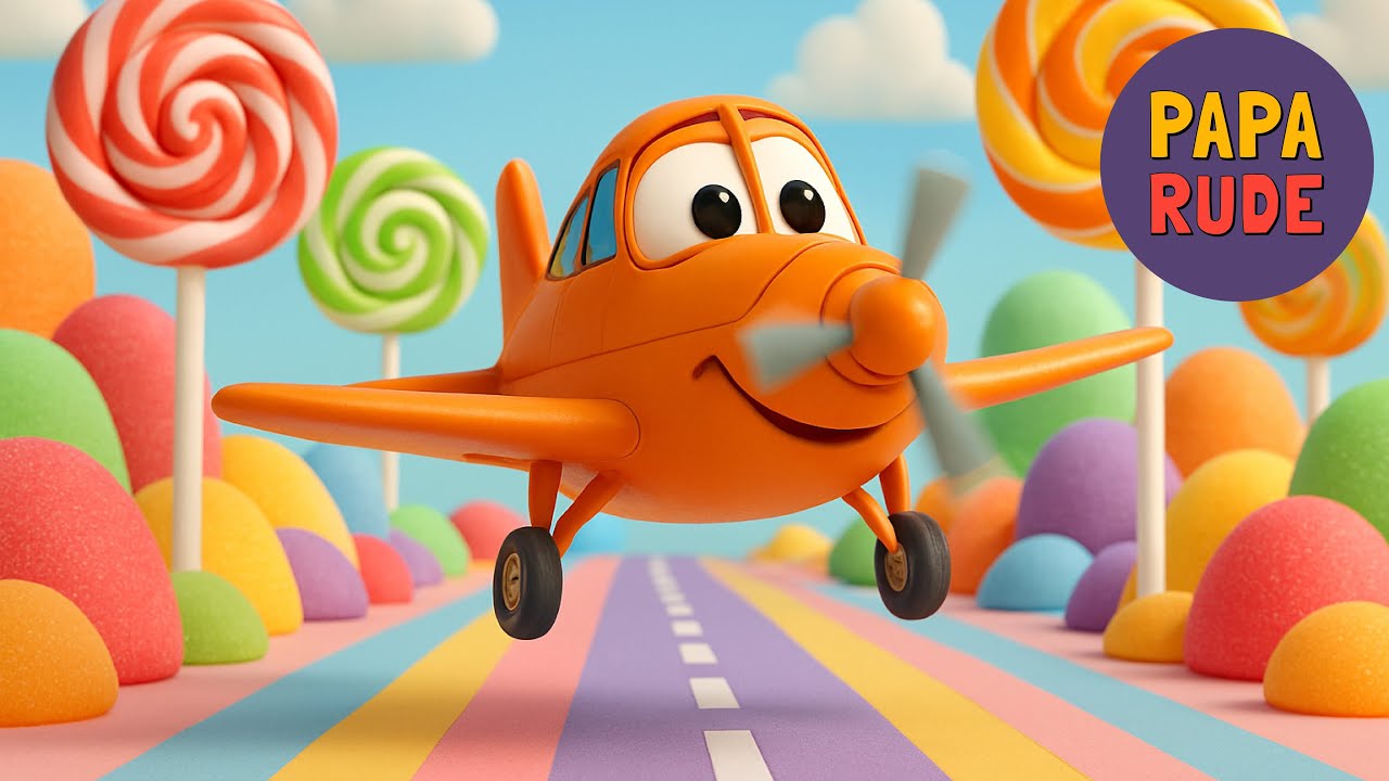 Dove vola l’aereo? ✈️🌍 | Canzone educativa per bambini | Paparude