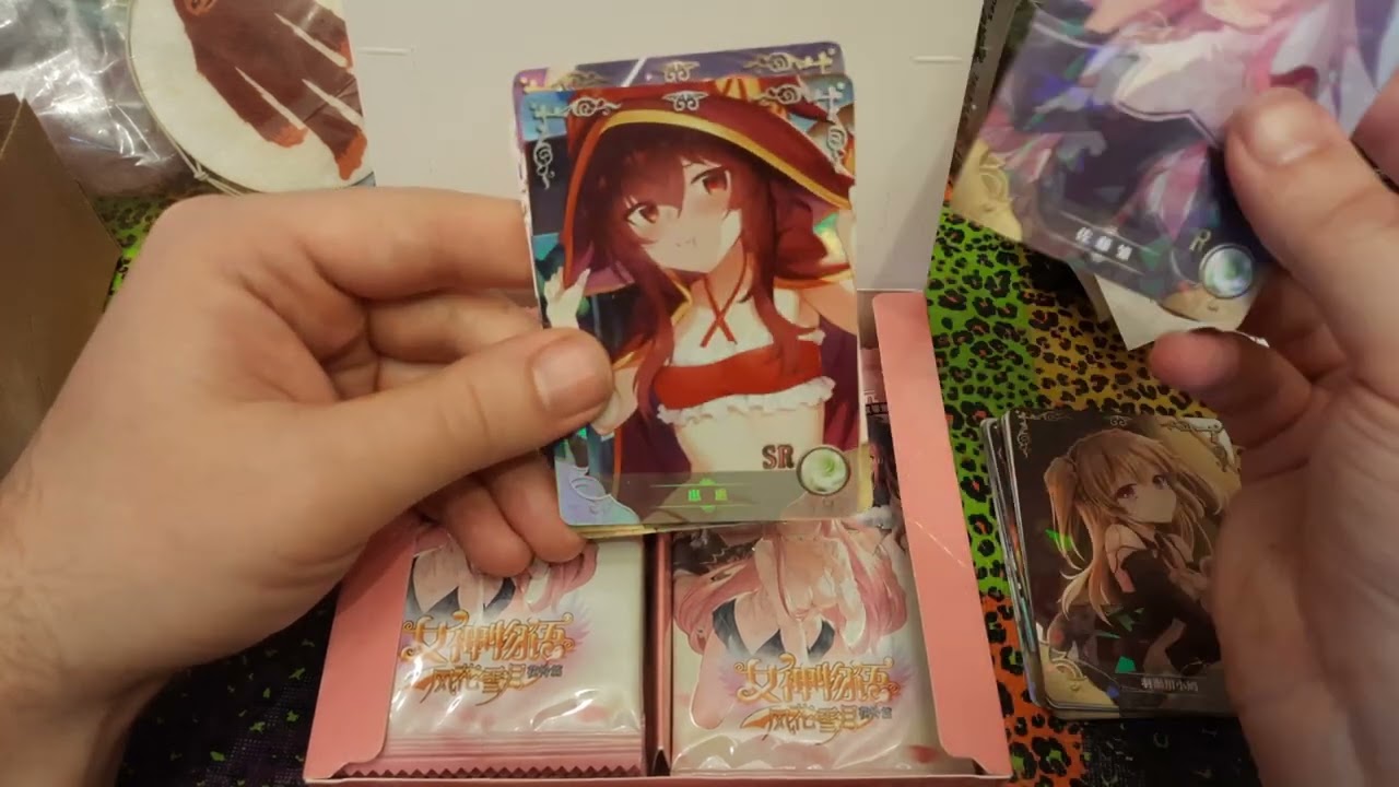 Goddess Story Cards Booster Box Opening - Anime Girl Cards