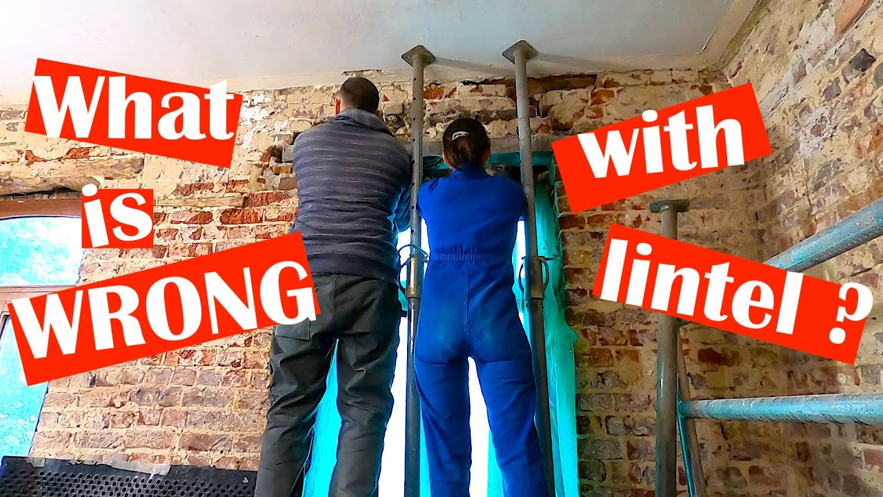 Replacing the WOODEN LINTEL or how to deal with wrong assumptions / Renovating an ABANDONED farm