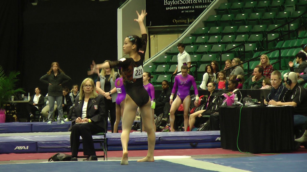 Hitomi Hatakeda Floor - 2018 WOGA Classic