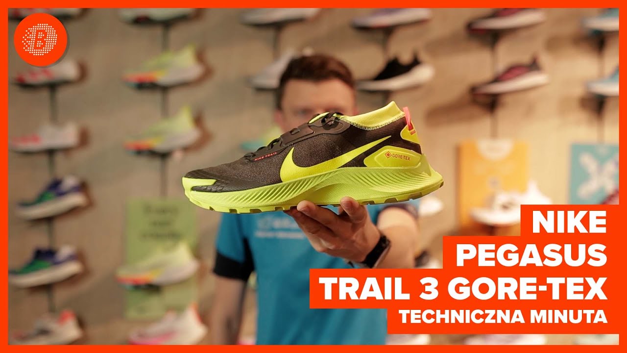 Nike Pegasus Trail 3 Gore-Tex | Techniczna minuta #110 | Sklep Biegacza