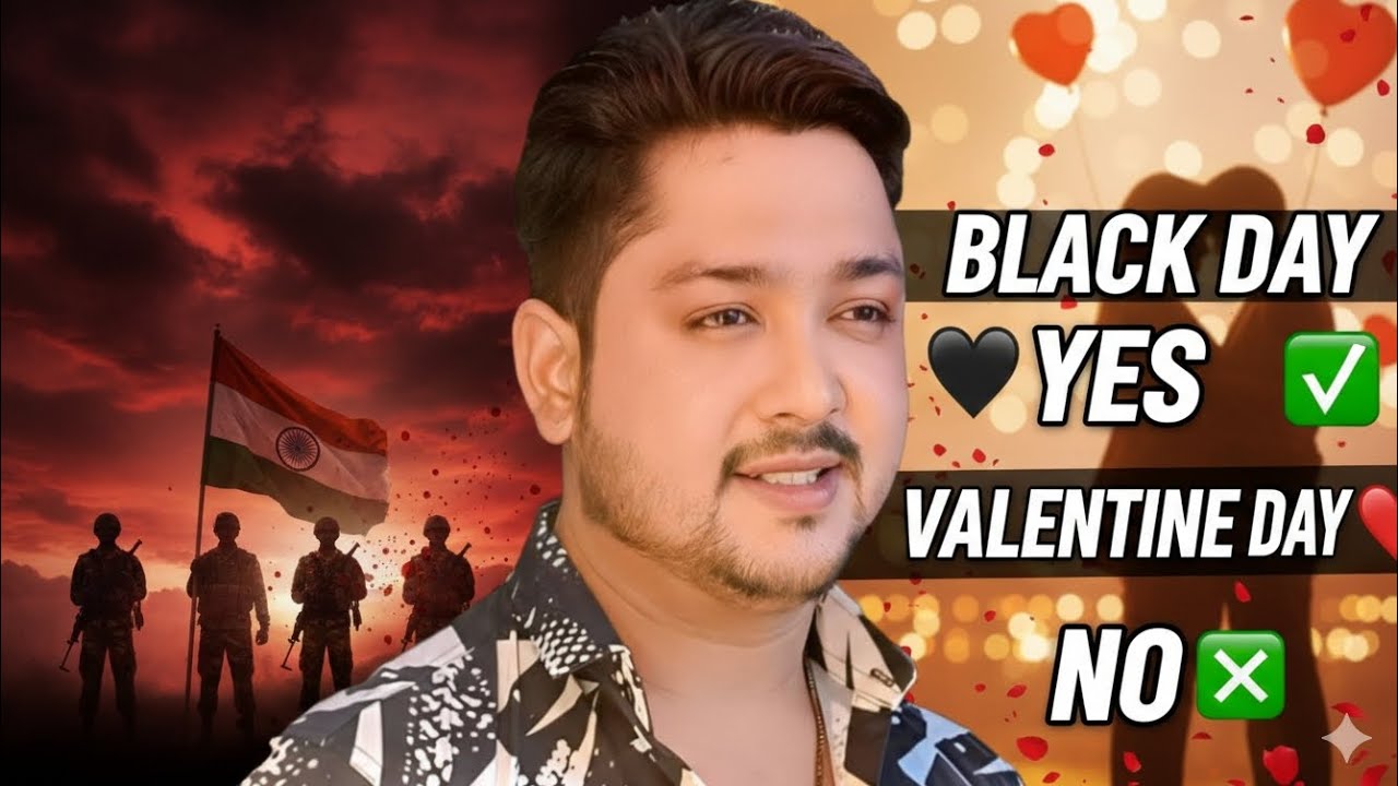 Black Day 🖤 Yaa Valentine Day ❤️ By Azhar Hussain Cinema Vlog 