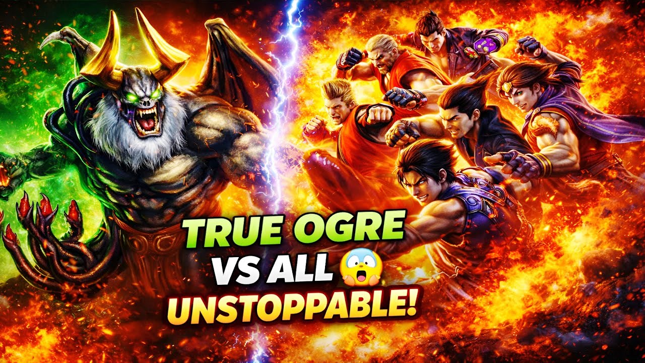 TRUE OGRE VS ALL CHARACTERS 🔥 | Saif Gaming Is Back | Ultimate Fight Challenge