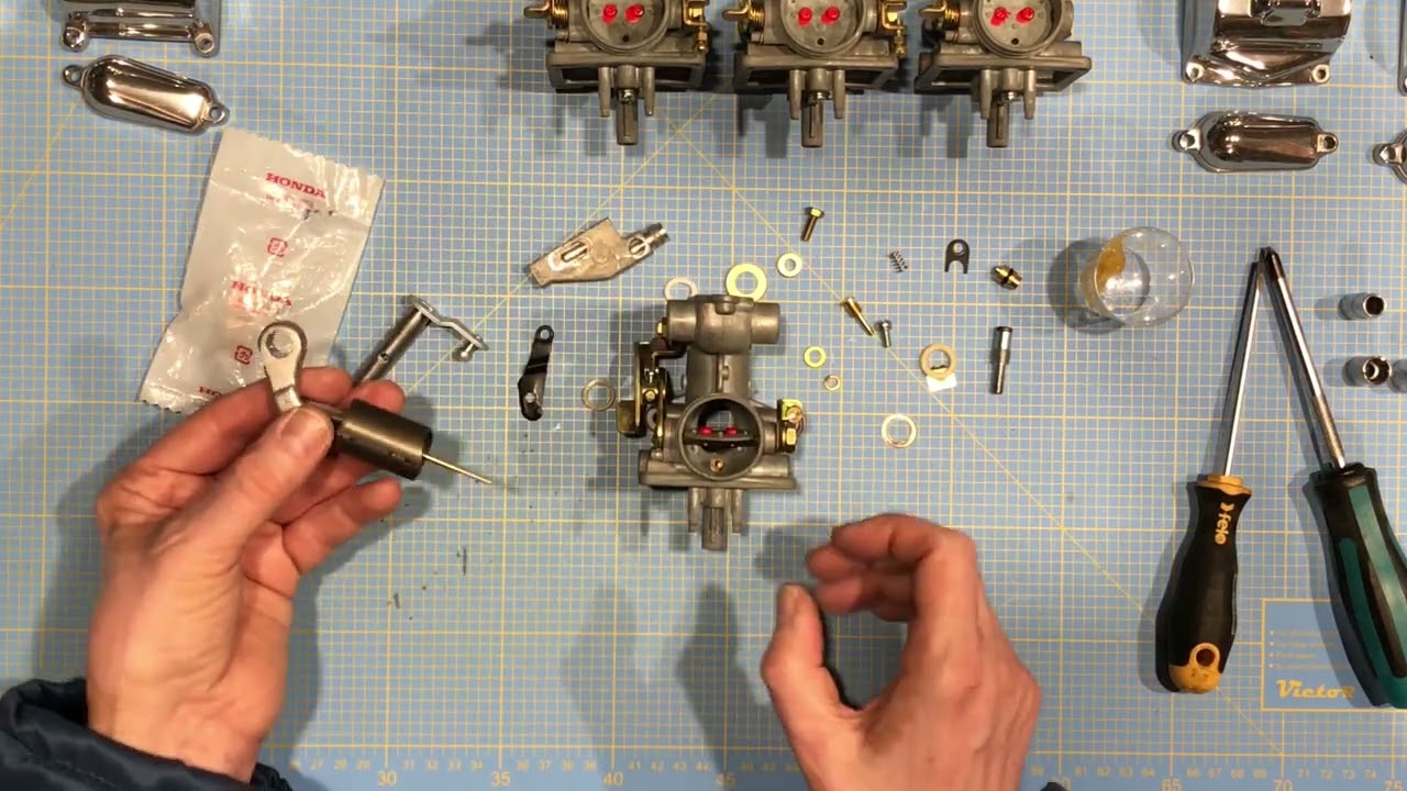 Honda CB 350 400 Four Vergaser Montage Carburetor Assembly Part 2