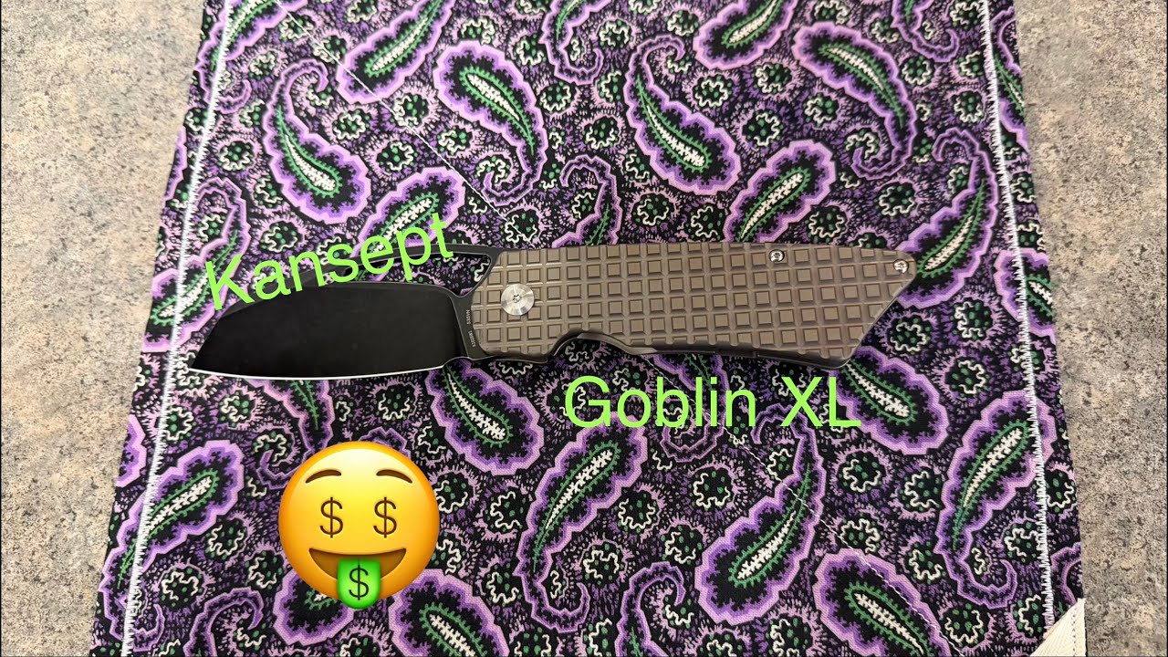 Kansept Goblin XL unboxing #knifecommunity #knifeunboxing #knifevideos #newvideo 
