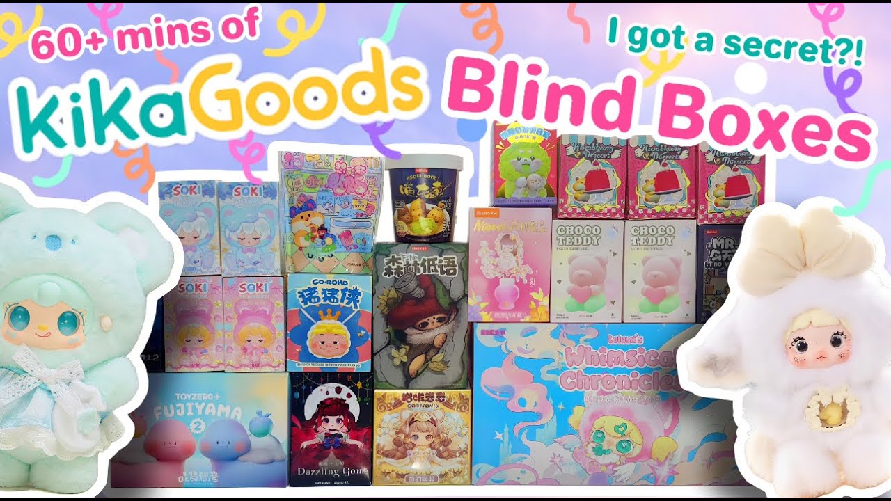 60+ MINS OF KIKAGOODS BLIND BOX!! *♡* YOOKI, LULUMI, AND MORE!!