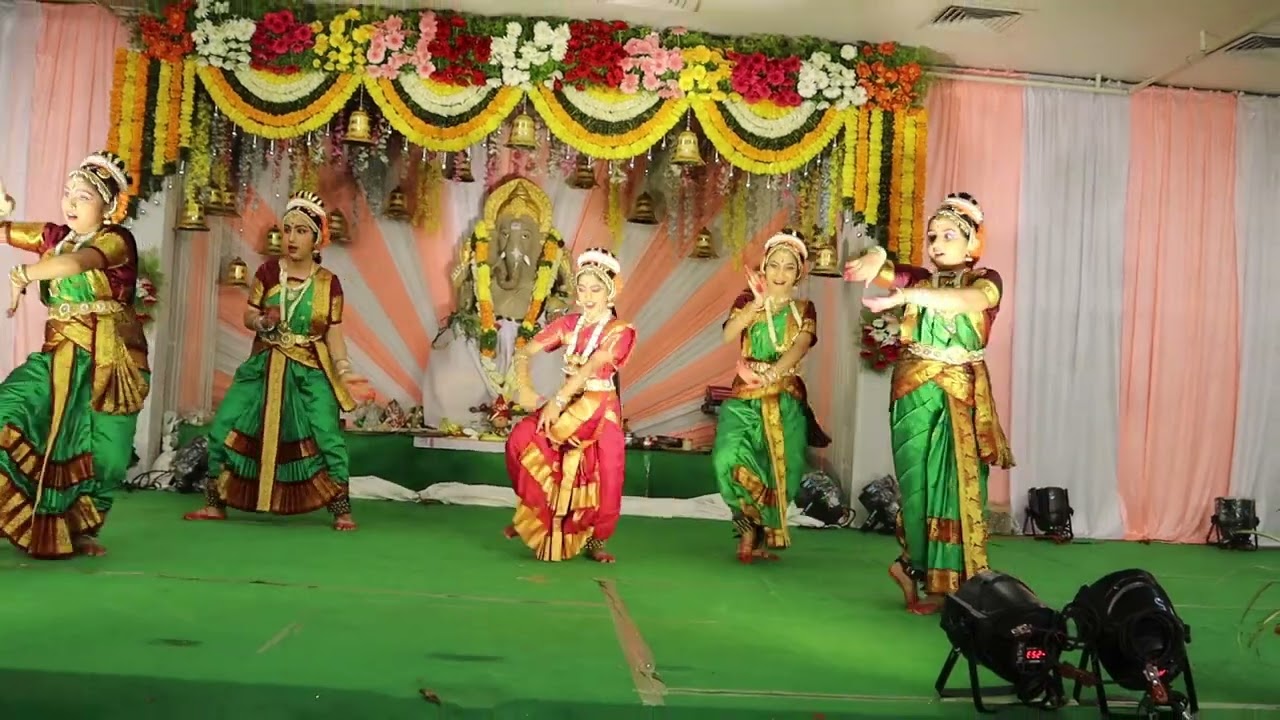 maha ganapathim song - SRI KHRUTHI KUCHIPUDI DANCE ACADEMY
