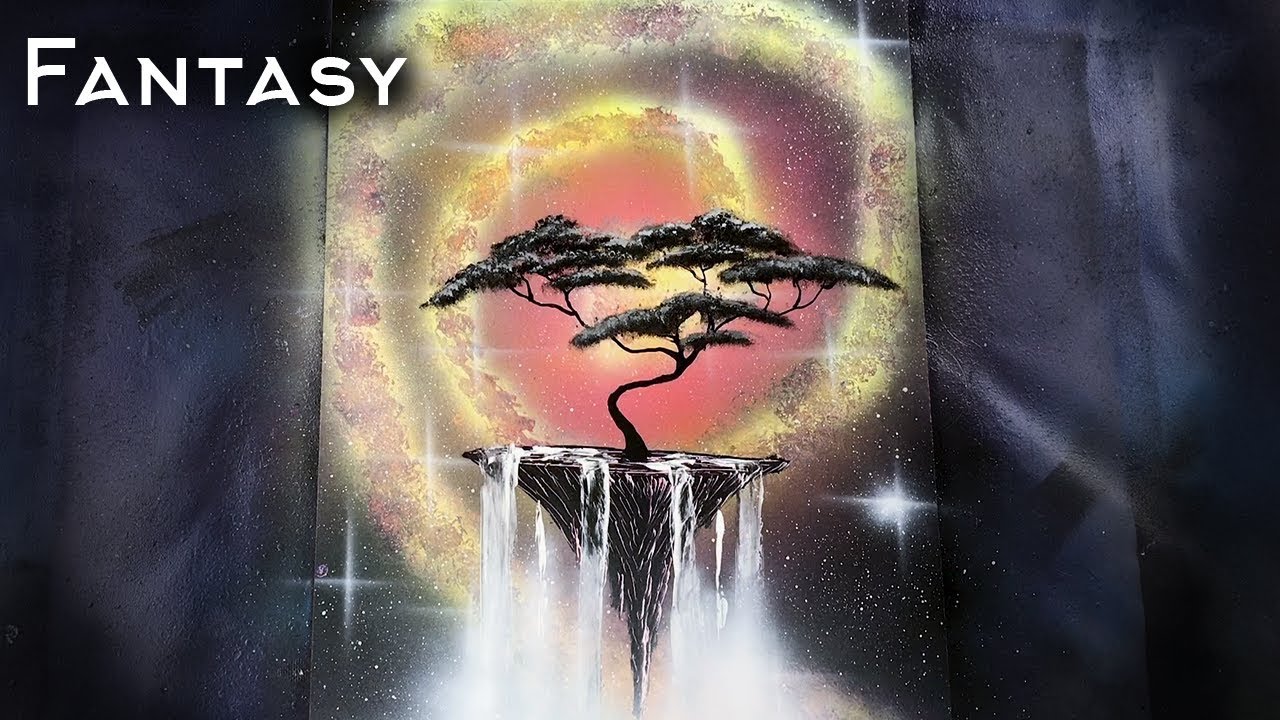 Fantasy - SPRAY PAINT ART by Dmitry Kozmev
