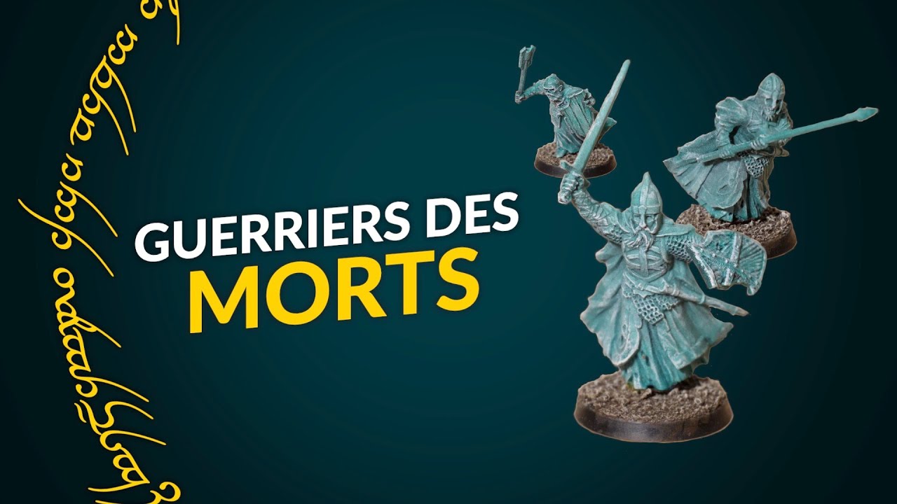 Guerriers des Morts | Peinture Figurine Les Morts de Dunharrow #01
