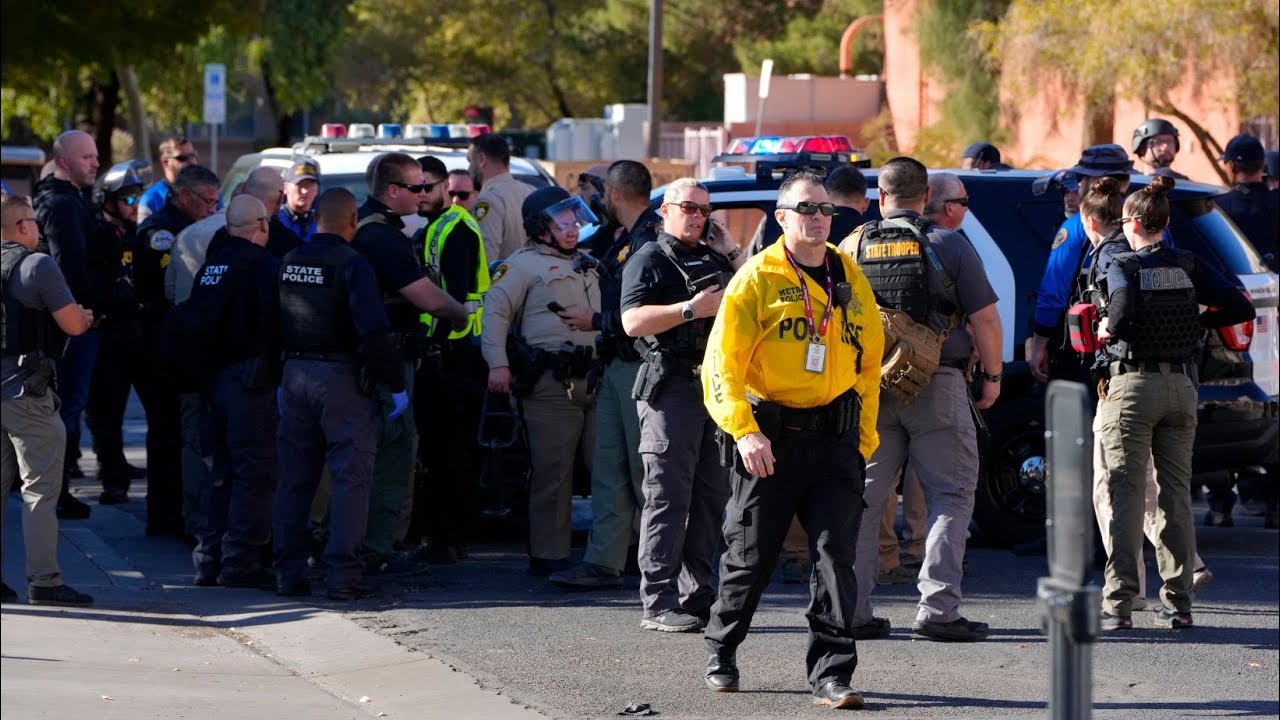 UNLV shooting: 3 dead, gunman killed by officers after opening fire in campus