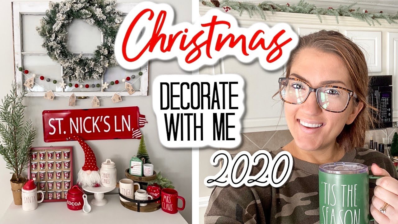 Christmas Decorate with Me 2020 | Christmas Decorations | Decorating & Decor Haul