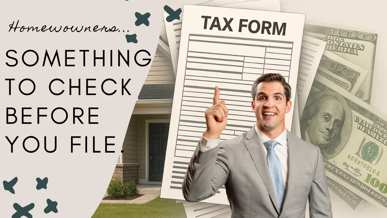 Most homeowners forget these tax moves!