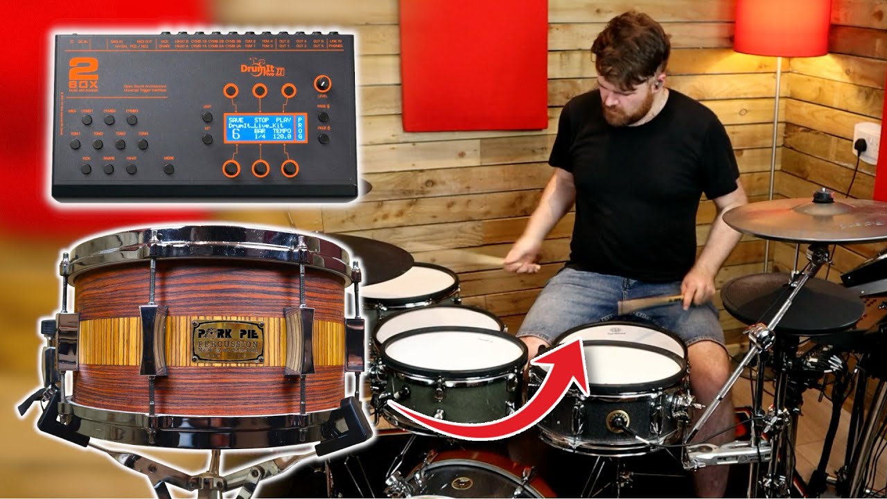 PP13x7 | New Snare for 2Box DrumIt 5 MKII, 3 & 5 MKI | Multilayer Samples with Custom Kits Download